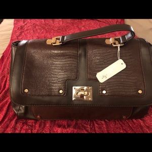 Faux Leather Handbag